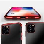 Clear Color Case Gel TPU Electroplating frame Cover for Samsung Galaxy A22 4G black - Image 10