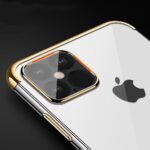 Clear Color Case Gel TPU Electroplating frame Cover for Samsung Galaxy A22 4G black - Image 6