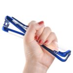 Clear Color Case Gel TPU Electroplating frame Cover for Xiaomi Redmi Note 10 5G / Poco M3 Pro blue - Image 10