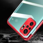 Clear Color Case Gel TPU Electroplating frame Cover for Xiaomi Redmi Note 10 5G / Poco M3 Pro blue - Image 4