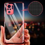 Clear Color Case Gel TPU Electroplating frame Cover for Xiaomi Redmi Note 10 5G / Poco M3 Pro blue - Image 5