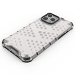 Honeycomb Case armor cover with TPU Bumper for iPhone 13 Pro Max green - Image 5