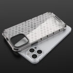 Honeycomb Case armor cover with TPU Bumper for iPhone 13 Pro Max red - Image 9