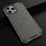 Honeycomb Case armor cover with TPU Bumper for iPhone 13 Pro Max black - Image 14