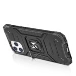 Wozinsky Ring Armor Case Kickstand Tough Rugged Cover for iPhone 13 mini silver - Image 4